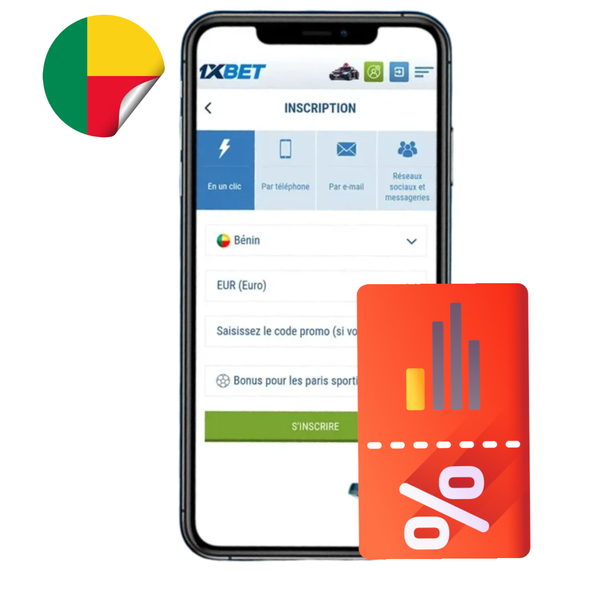 Code promo 1xBet pour Bénin